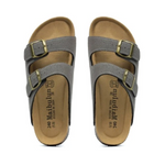 MODA Bløde kork dame sandaler med to spænder