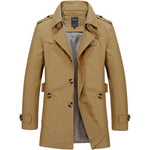 Trench Coat i bomuld til mænd