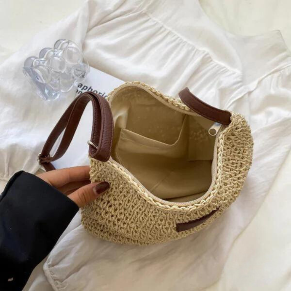 Emily - Bohemian Yarn Skuldertaske til frisindet stil