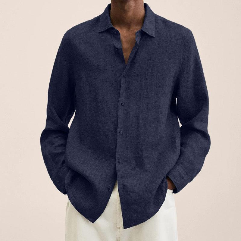 Elegant hørskjorte til mænd - Albert