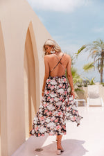Floral High-Low Maxi Dress | Lightweight & Flirty | Perfect for Summer Events