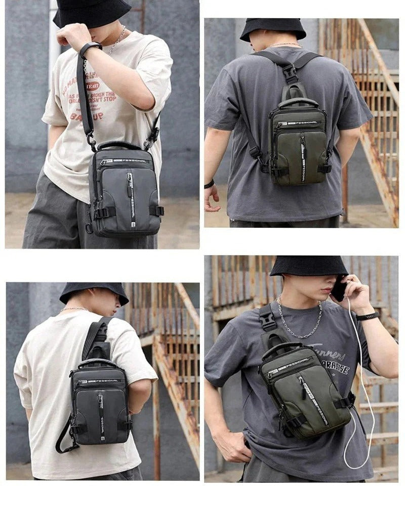 VersaCarry Multifunktionel Crossbody-taske