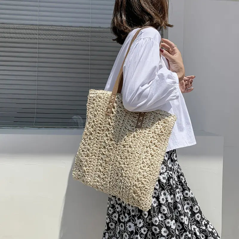 Dewi Woven Beach Bag