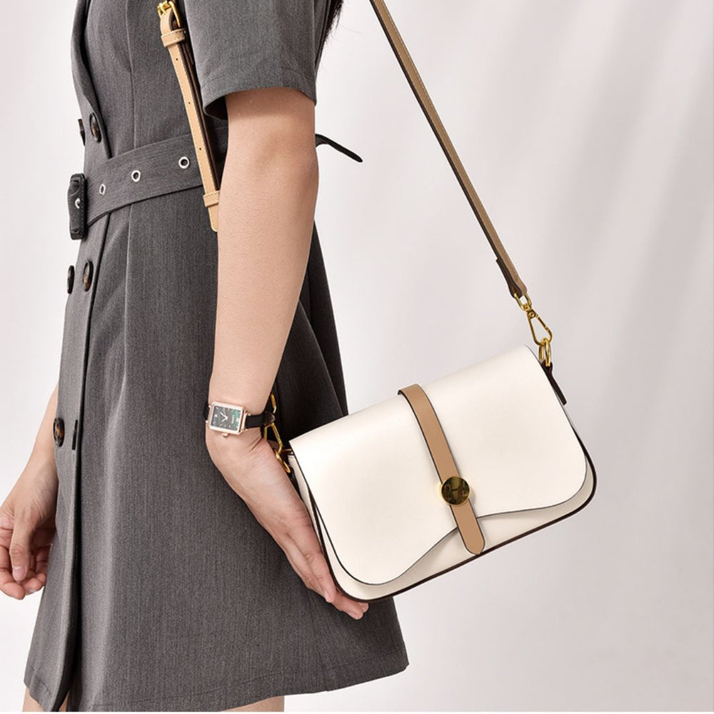 Kenzie Vegan Leather Shoulder Bag