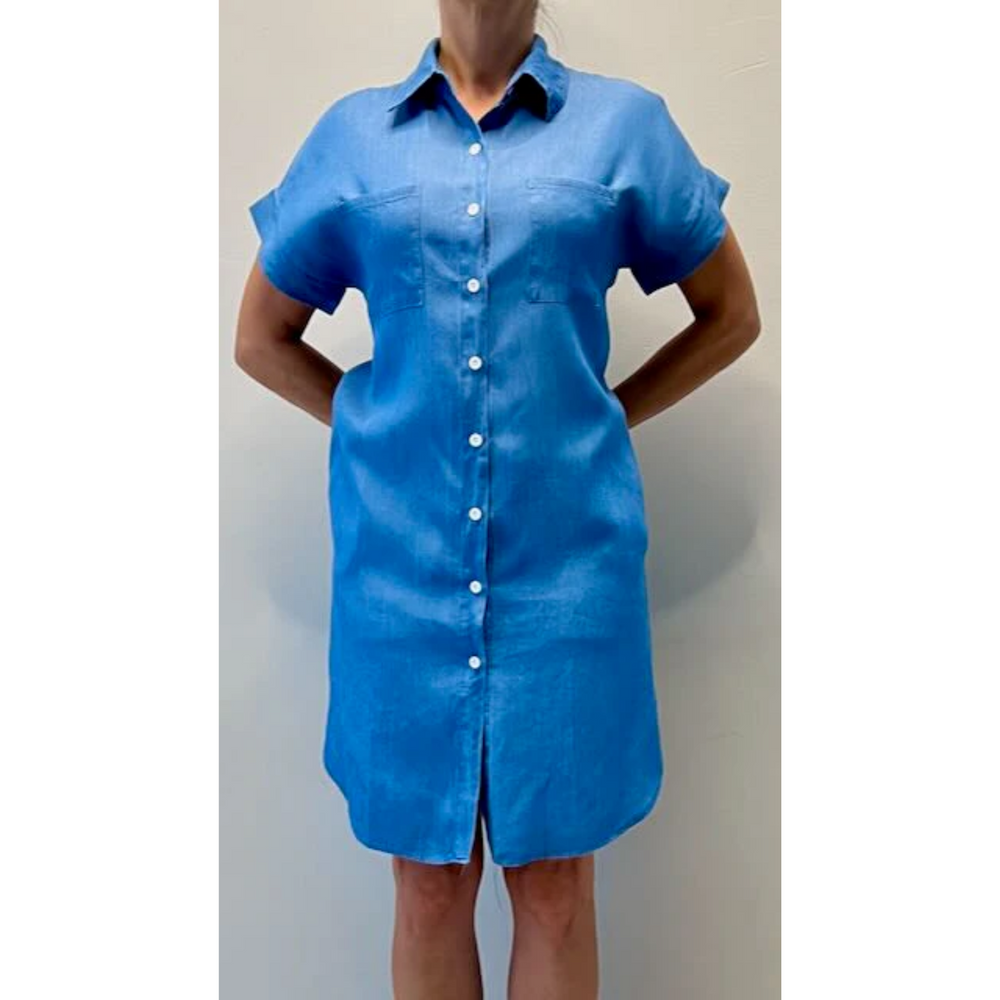 MODA Afslappet denimkjole fra