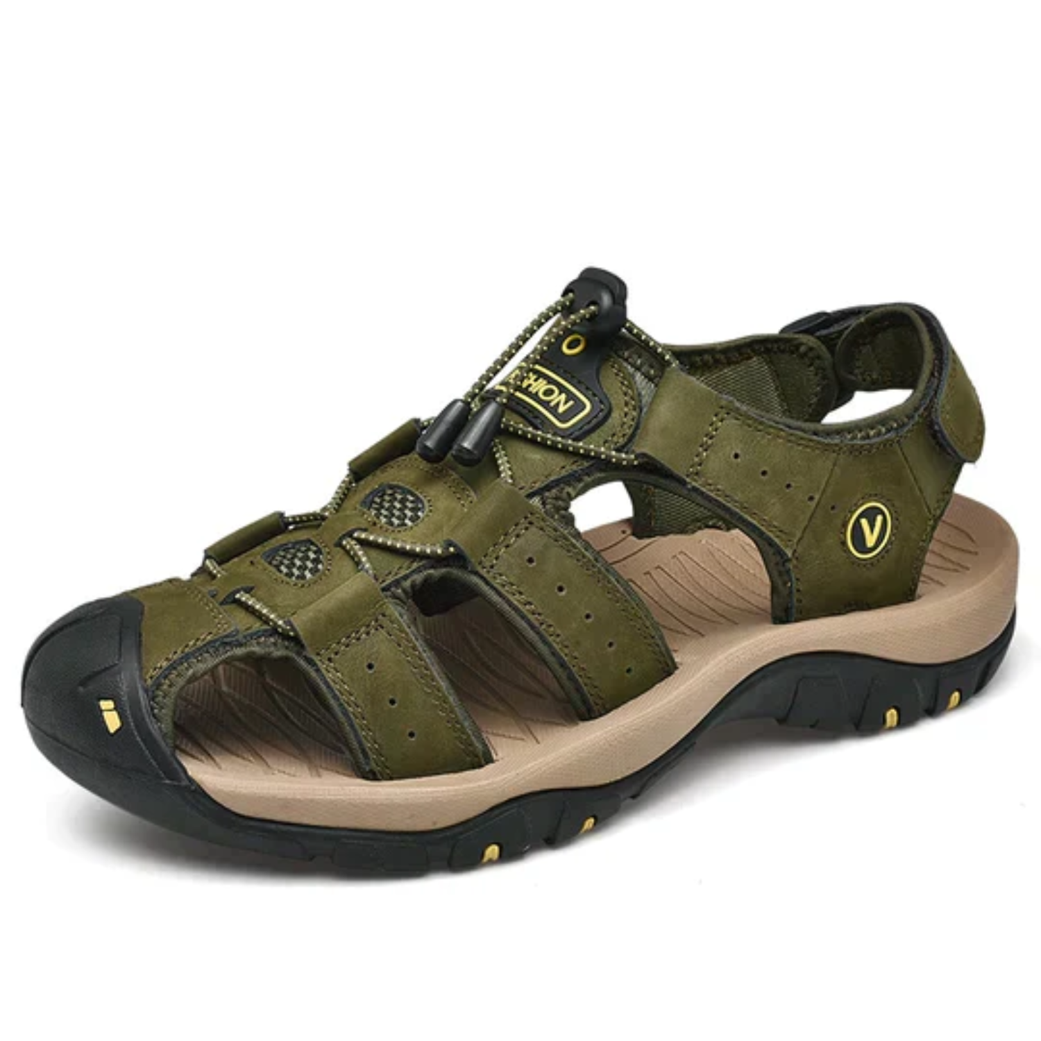 MODA Sandaler i ægte læder til mænd