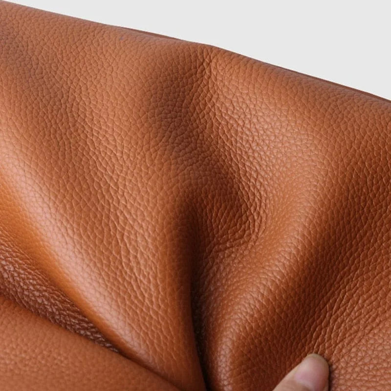 Jula - Ensfarvet crossbody-taske i ægte læder