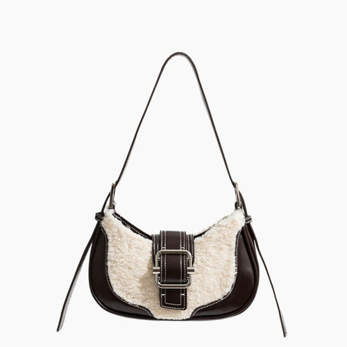 Amber Faux Fur Shoulder Bag