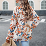 Moderigtigt blomsterbluse