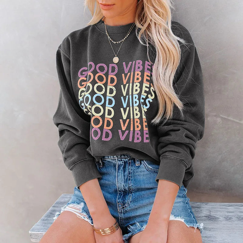 Evelyn - Lässiges Grafik-Sweatshirt