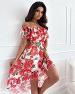 DAISY - Kjole med blomsterprint