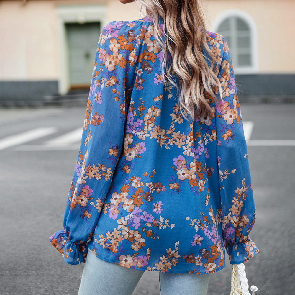 Moderigtigt blomsterbluse