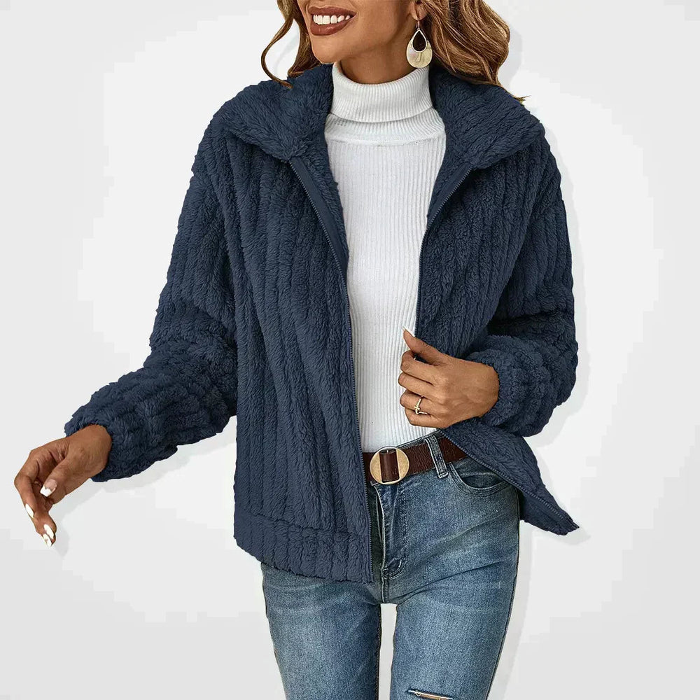 Lucie | Pelsagtig cardigan