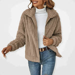 Lucie | Pelsagtig cardigan