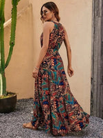 Philine - Maxikjole - Retro halterneck