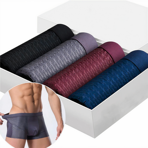 Åndbare Boksershorts Til Mænd - Perfekte til Daglig Komfort og Åndbarhed