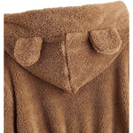 Harper - Hyggelig Teddy Hoodie med Øredetaljer