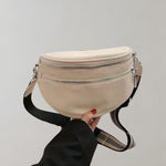 Crossbody-taske med dobbelt lynlås - Jocelyn
