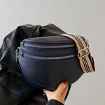 Crossbody-taske med dobbelt lynlås - Jocelyn