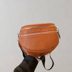 Crossbody-taske med dobbelt lynlås - Jocelyn