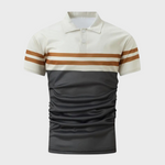 Stilfuld stribet poloshirt til mænd - Jako