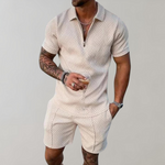 Alessandro - Sommersæt med polo og shorts til mænd