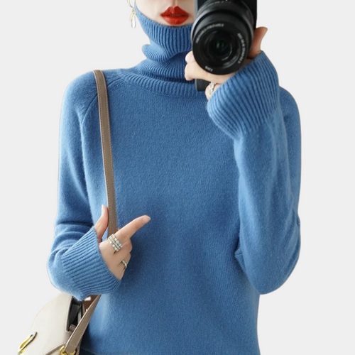 Gesine - Blød Strikket Sweater Til Kvinder