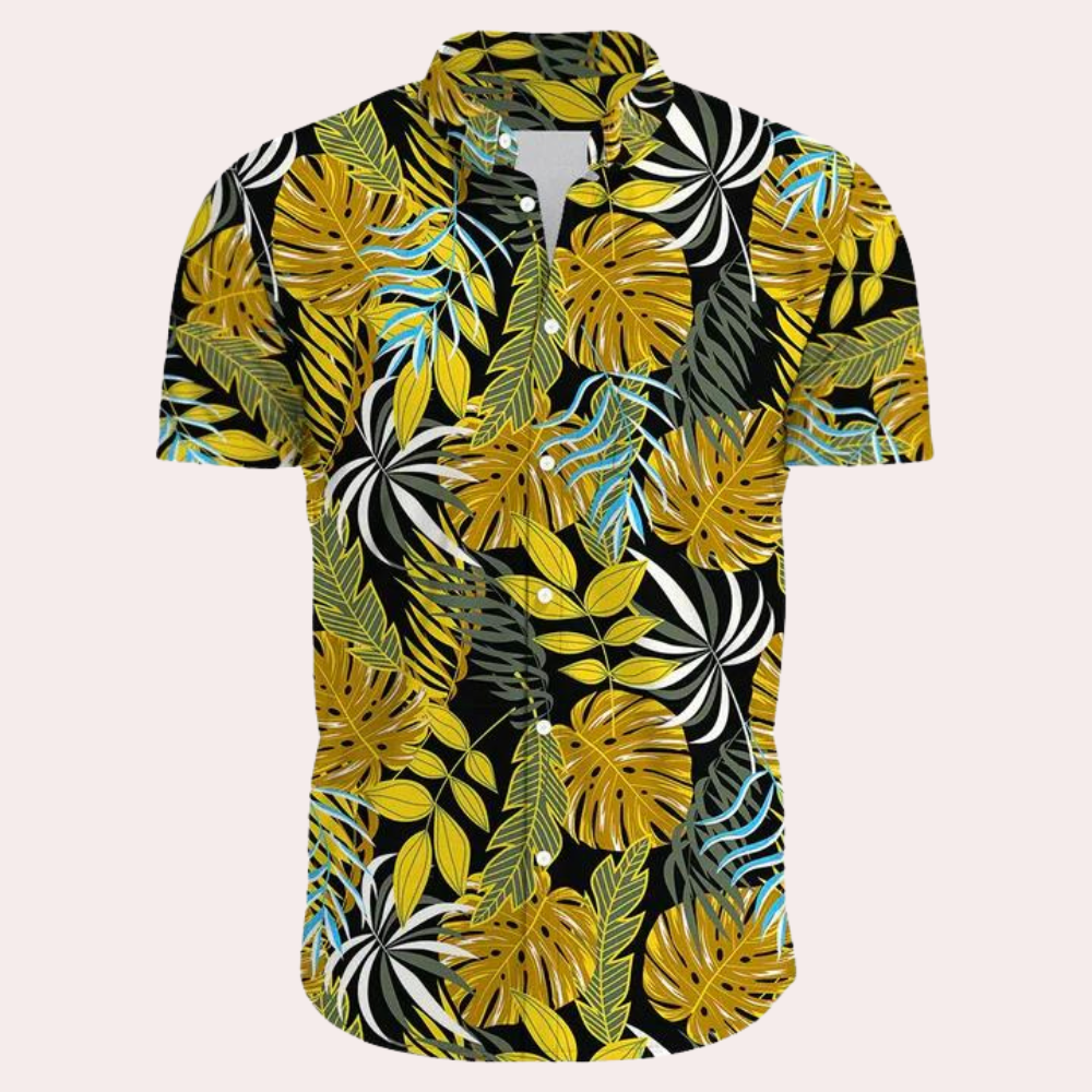 Farverig og trendy hawaiiskjorte til mænd - Georg