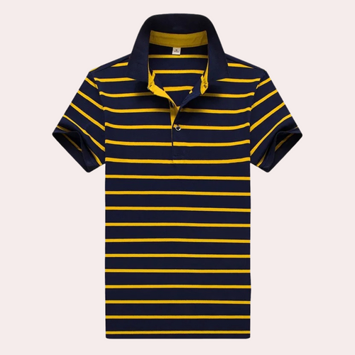 Stribet Poloshirt til mænd - Ruben