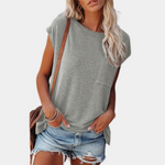 Afslappet sommer t-shirt til kvinder