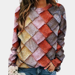 Trendy og farverig sweater til kvinder