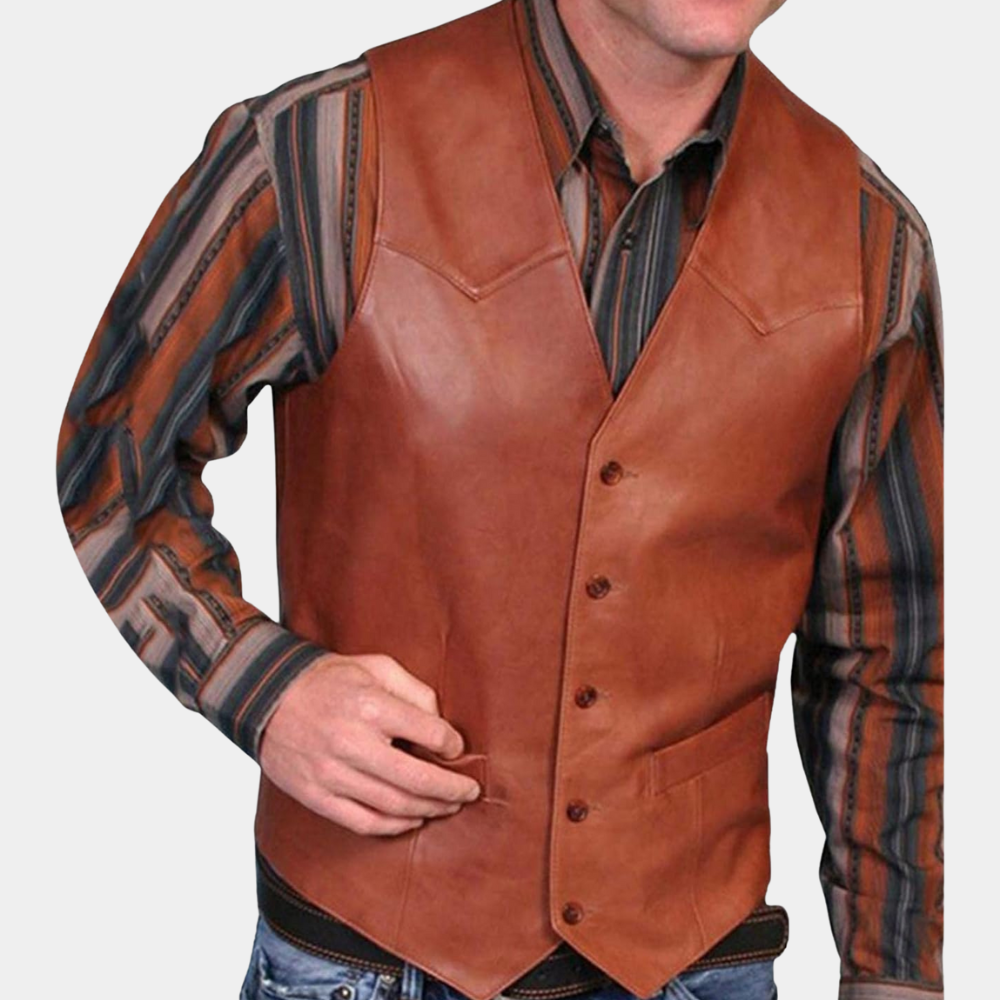 Retro-vest til mænd