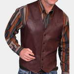 Retro-vest til mænd