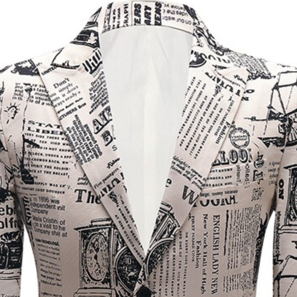 Moderigtig blazer til mænd