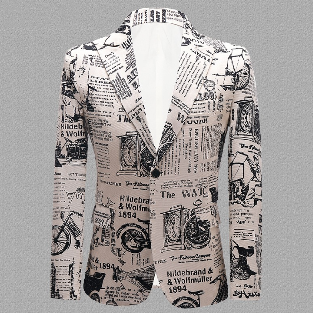 Moderigtig blazer til mænd