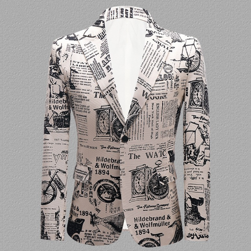 Moderigtig blazer til mænd
