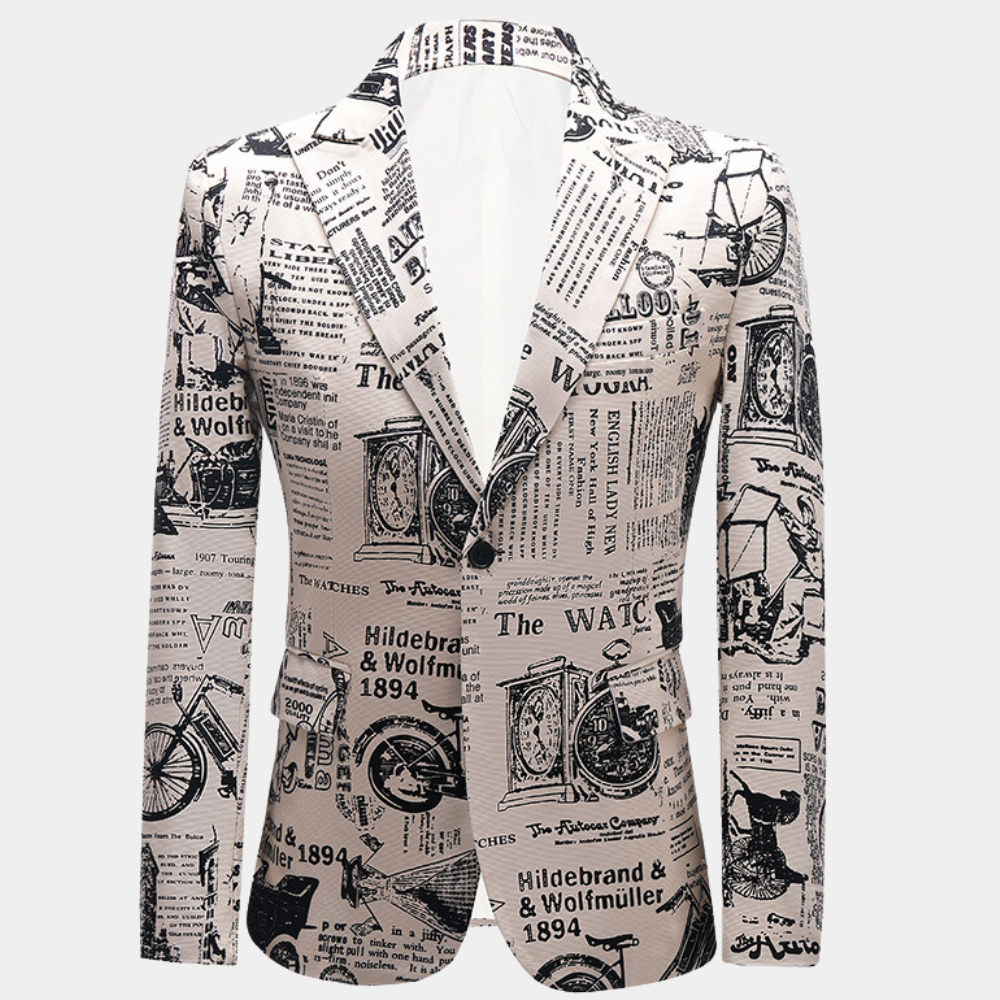 Moderigtig blazer til mænd