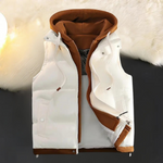 Trendy cardigan med hætte til mænd