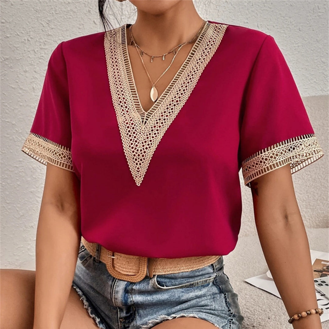 Elegant t-shirt til damer