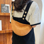Adelius - Chic skuldertaske i fløjlsbuk i et elegant design
