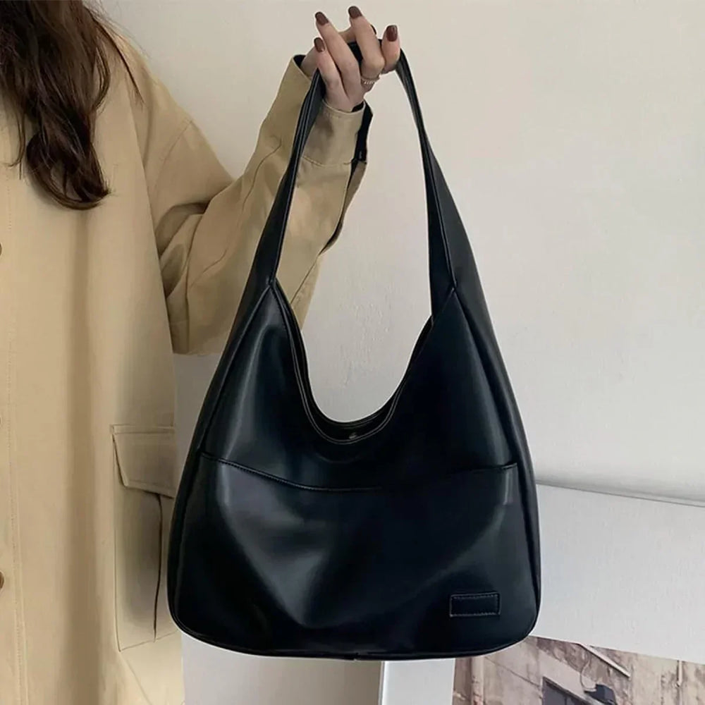 Ida - Tidløs Hobo-taske i læder for ubesværet elegance
