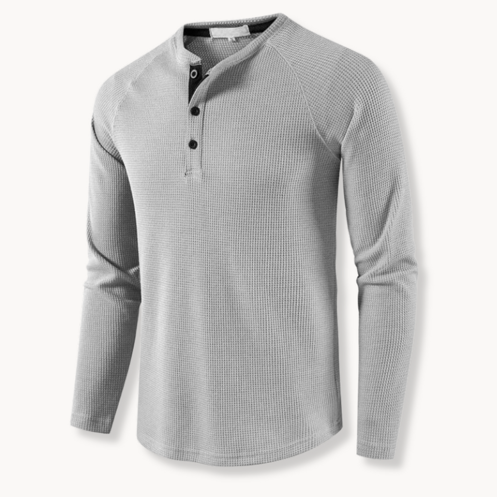 Slim Henley-skjorte - Jordan