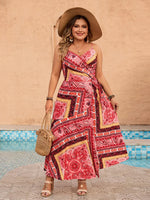 Mirja - Boho wrap-kjole - V-hals