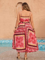 Mirja - Boho wrap-kjole - V-hals