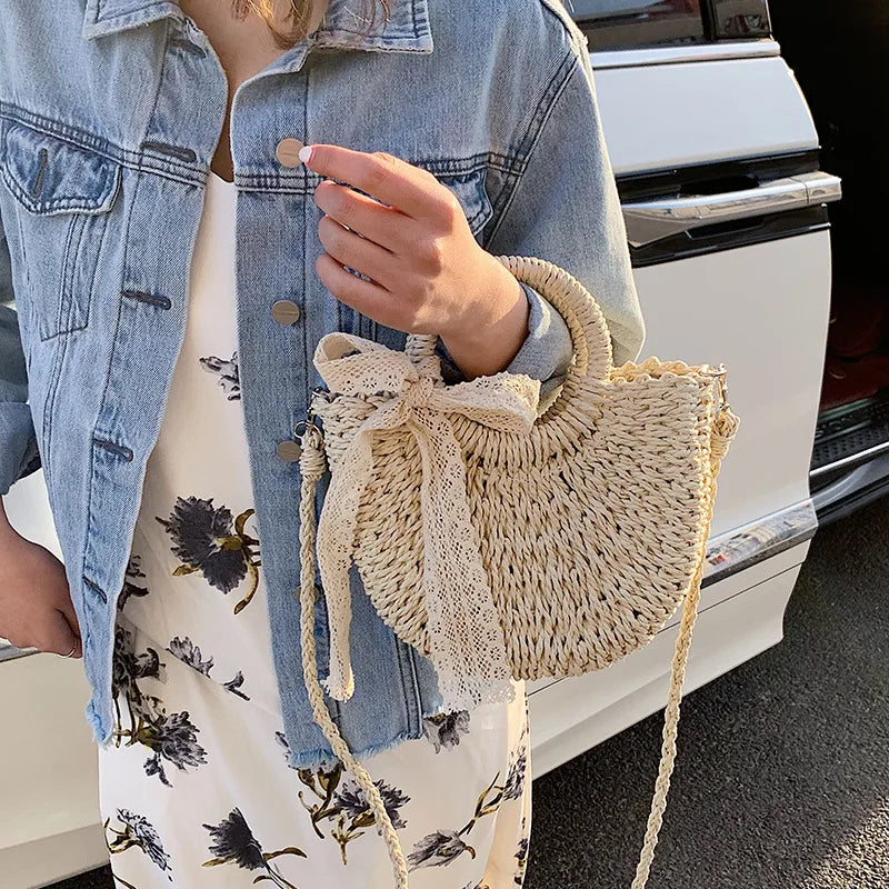 Paisley Woven Summer Bag