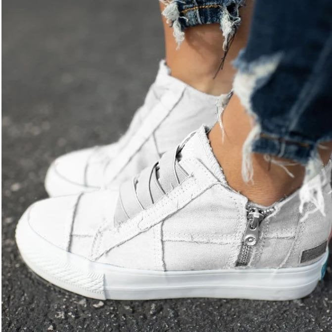 Drina - Canvas-sneakers til kvinder
