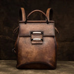 Loyola Leather Convertible Backpack & Shoulder Bag til kvinder - One Size