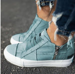 Drina - Canvas-sneakers til kvinder