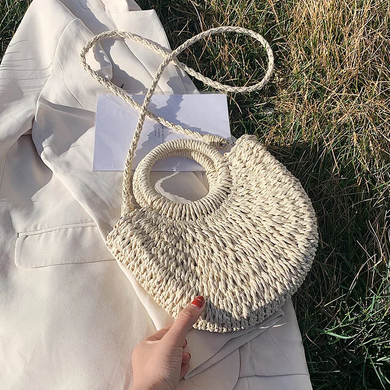 Paisley Woven Summer Bag