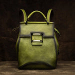 Loyola Leather Convertible Backpack & Shoulder Bag til kvinder - One Size